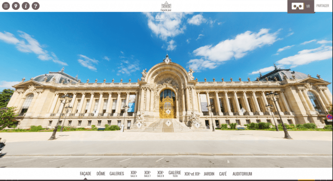 Façade du Petit Palais