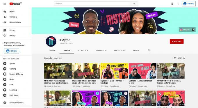 #Mytho (Chaîne Youtube) #Mytho (Chaîne Youtube)