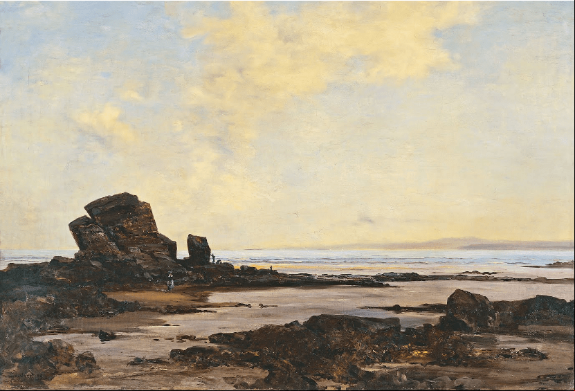 La Baie de Douarnenez à marée basse