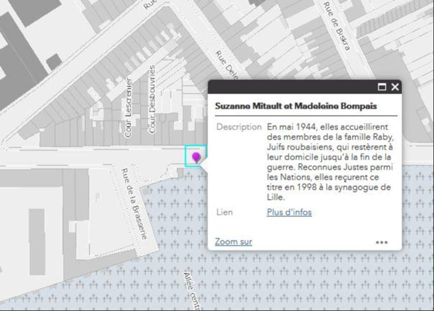Cartographie de Roubaix qui glorifie la mémoire des grandes femmes qui l’ont faite Cartographie de Roubaix qui glorifie la mémoire des grandes femmes qui l’ont faite